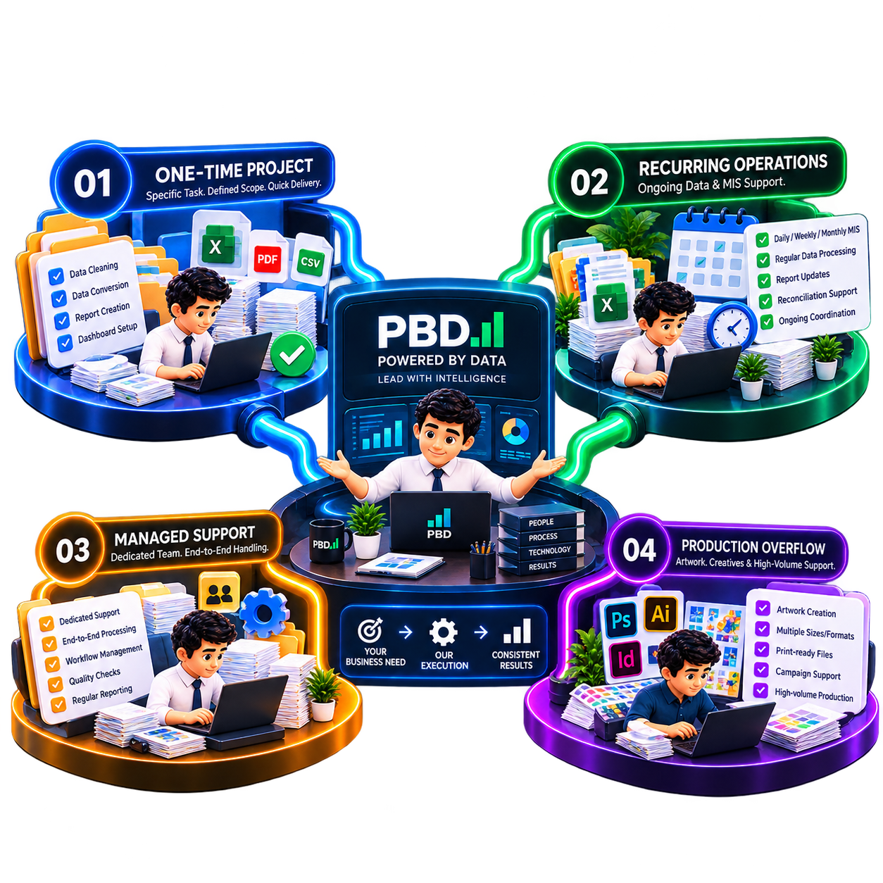 Powered By DATA managed data operations